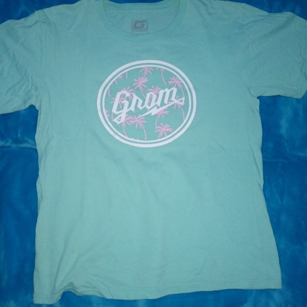 Grom shirt, XL boys, light blue